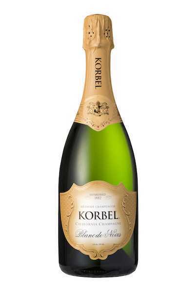 Korbel-Blanc-de-Noirs-California-Champagne