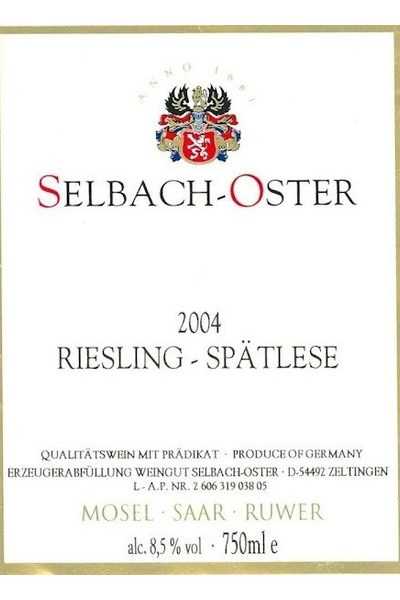 Selbach-Oster-Riesling-Spatlese