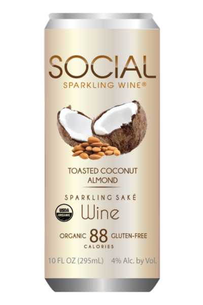 Social-Toasted-Coconut-Almond-Sparkling-Sake-Wine
