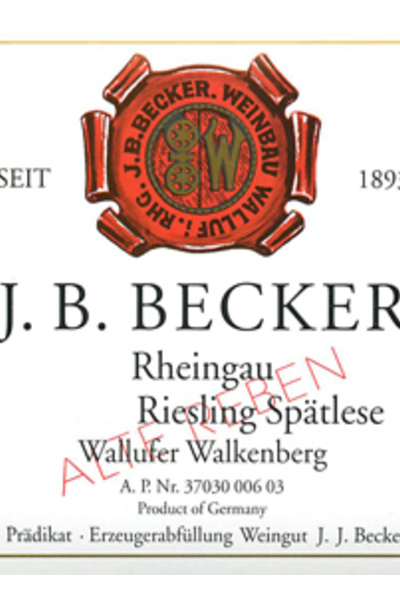 J.B.-Becker-Wallufer-Walkenberg-Alte-Reben-Riesling-Spatlese-Trocken