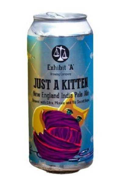 Exhibit-‘A’-Brewing-Company-Just-A-Kitten-NEIPA