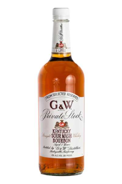 G&W-Private-Stock-Kentucky-Sour-Mash-Bourbon