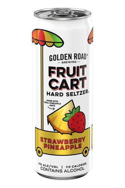 Golden-Road-Brewing-Fruit-Cart-Hard-Seltzer-Strawberry-Pineapple