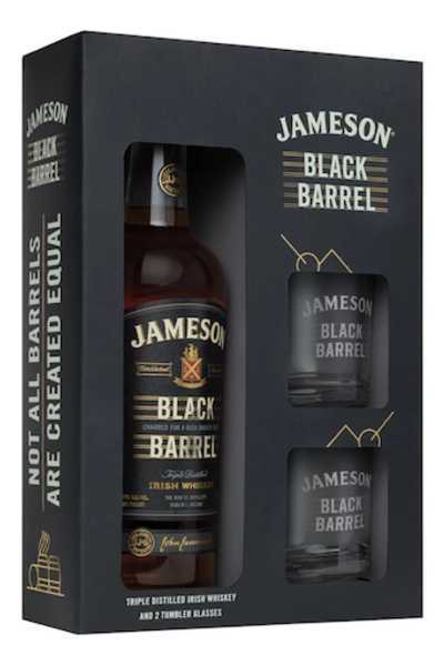 Jameson-Black-Barrel-Glasses-Gift-Set