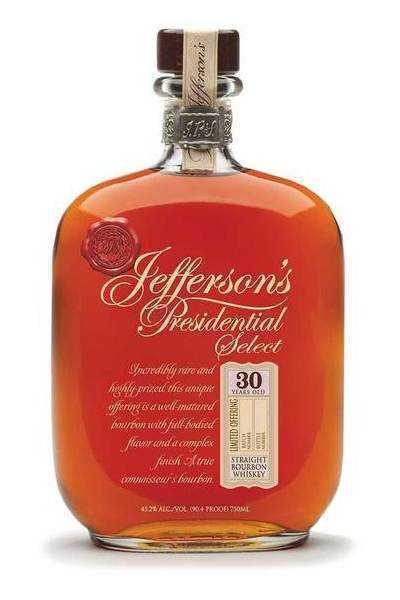 Jefferson’s-Presidential-Select-30-Year-Old-Bourbon