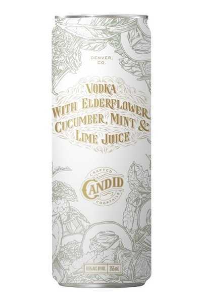 Candid-Cocktails:-Vodka-/-Cucumber-/-Elderflower-/-Mint