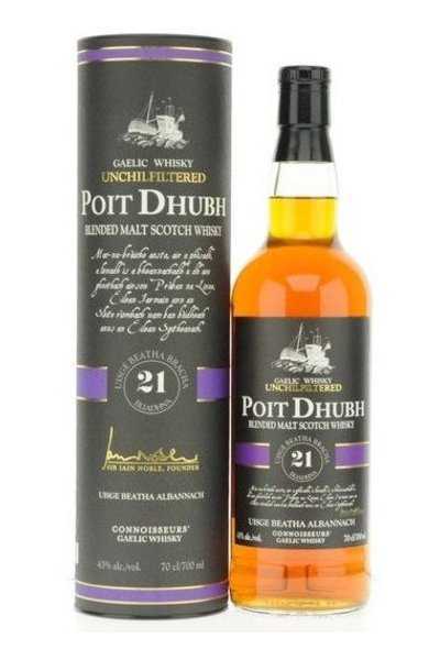 Poit-Dhubh-Blended-Malt-Scotch-21-Years