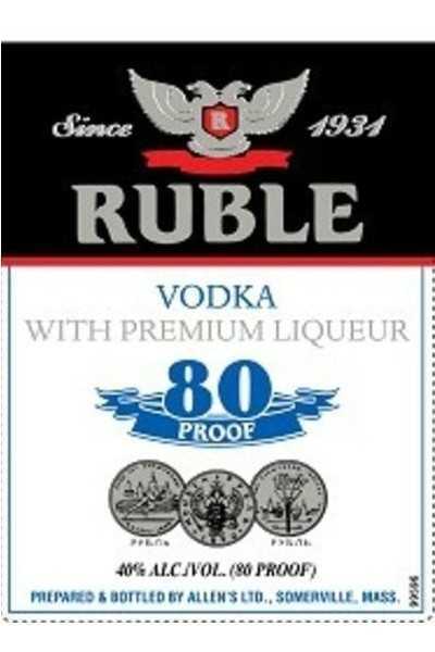 Ruble-Vodka