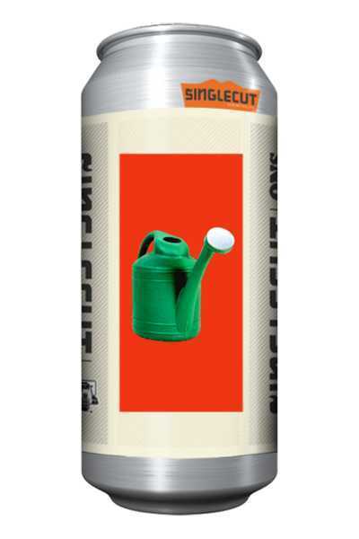 SingleCut-Green-Plastic-Watering-Can