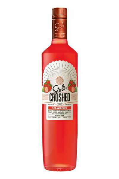 Stoli®-Crushed-Strawberry-Vodka
