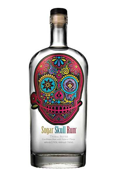 Sugar-Skull-Tribal-Silver-Rum