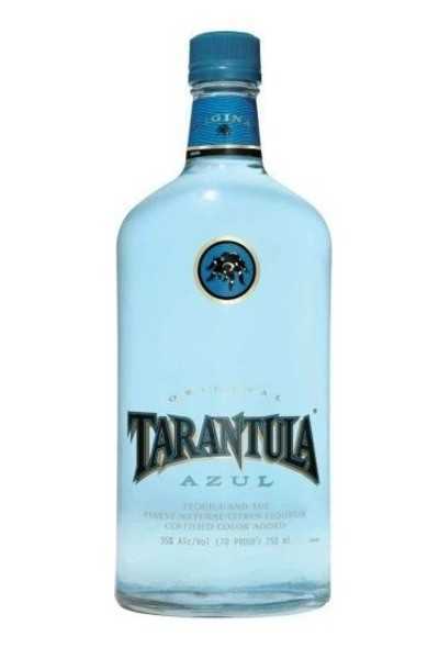 Tarantula-Azul-Tequila-With-Two-Shot-Glasses