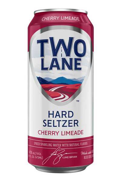 Two Lane Seltzer Cherry Limeade Spiked Sparking Water 