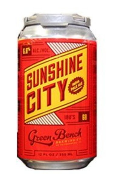 Sunshine-City-Green-Bench